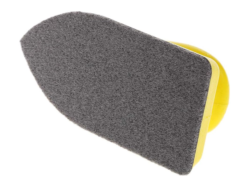  C 023 - Bőrtisztító kefe sárga, rövid sörtés